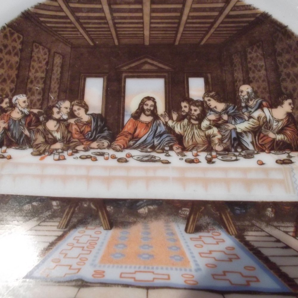 The Last Supper 10" Collector Plate Made in Japan - Picture 2 of 4